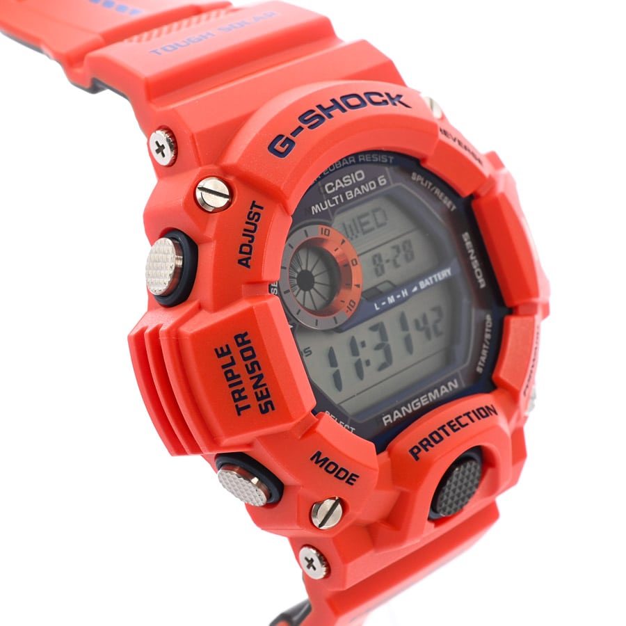 G-SHOCK Gショック RANGEMAN 神戸市消防局タイアップ | GW-9400FBJ-4JR