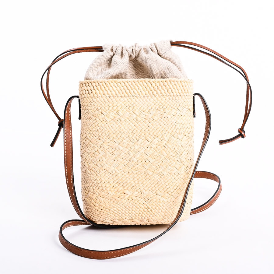 美品】LOEWE ロエベ スクエアポケット タン