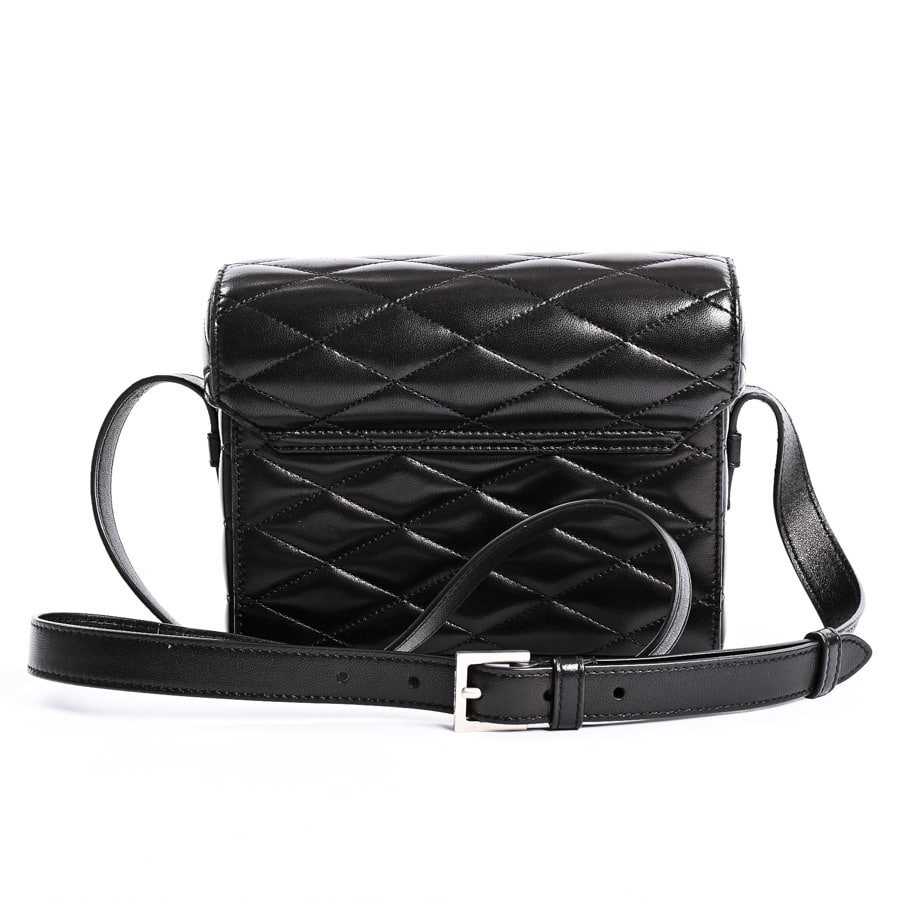 サンローラン　バッグ　ブラック ジューンボックスバッグ | 710298 | ショルダーバッグ | ラムスキン