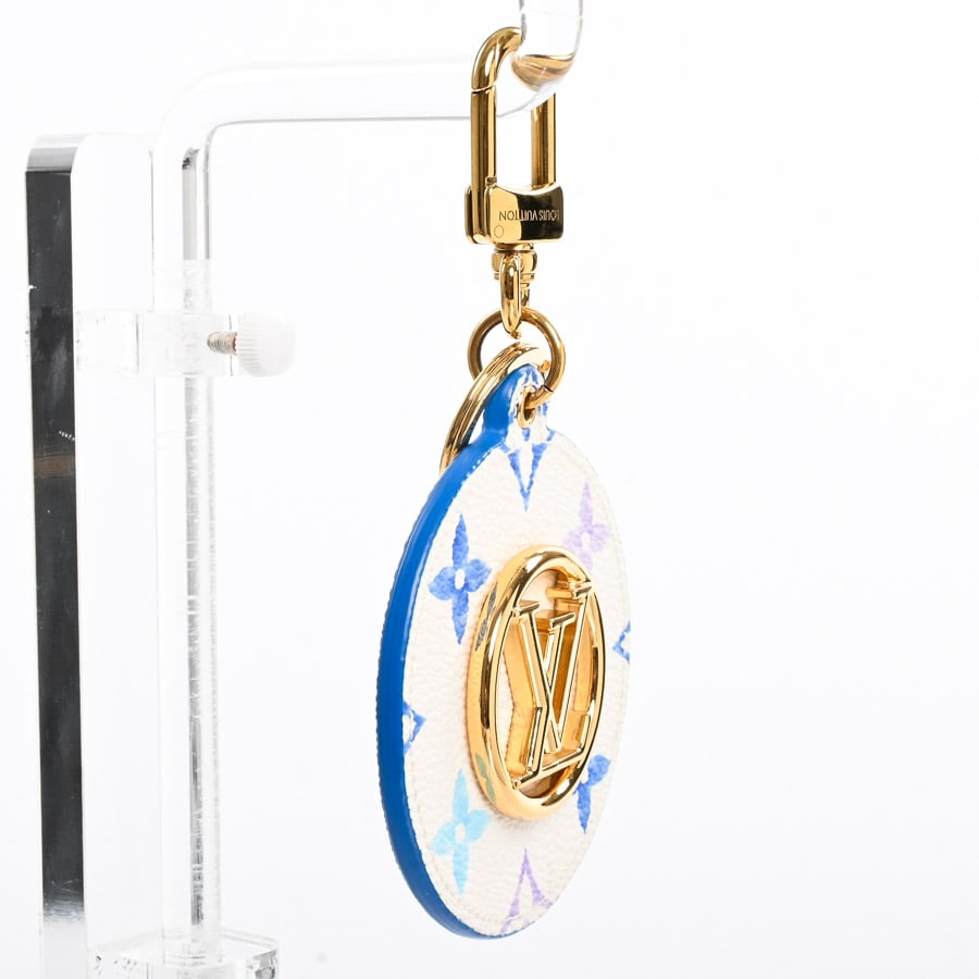 バッグチャームLVポケットミラー | M01375 | ゴールドメッキ | 中古AB