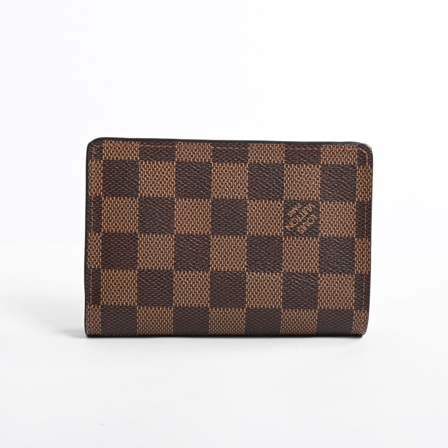 極美品】ルイヴィトン ダミエ ポルトフォイユ ジュリエット クレーム  