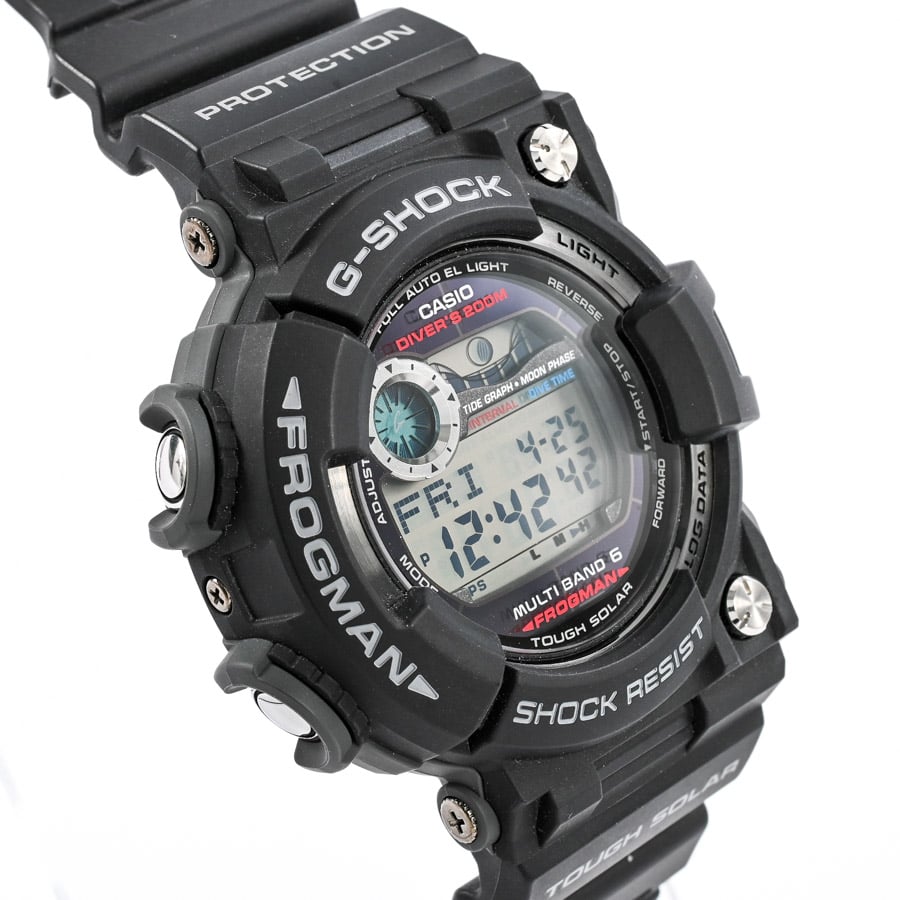 【新品未使用】CASIO G-SHOCK FROGMAN GWF-1000 G-SHOCK フロッグマン GWF-1000-1JF メンズ デジタル ブラック