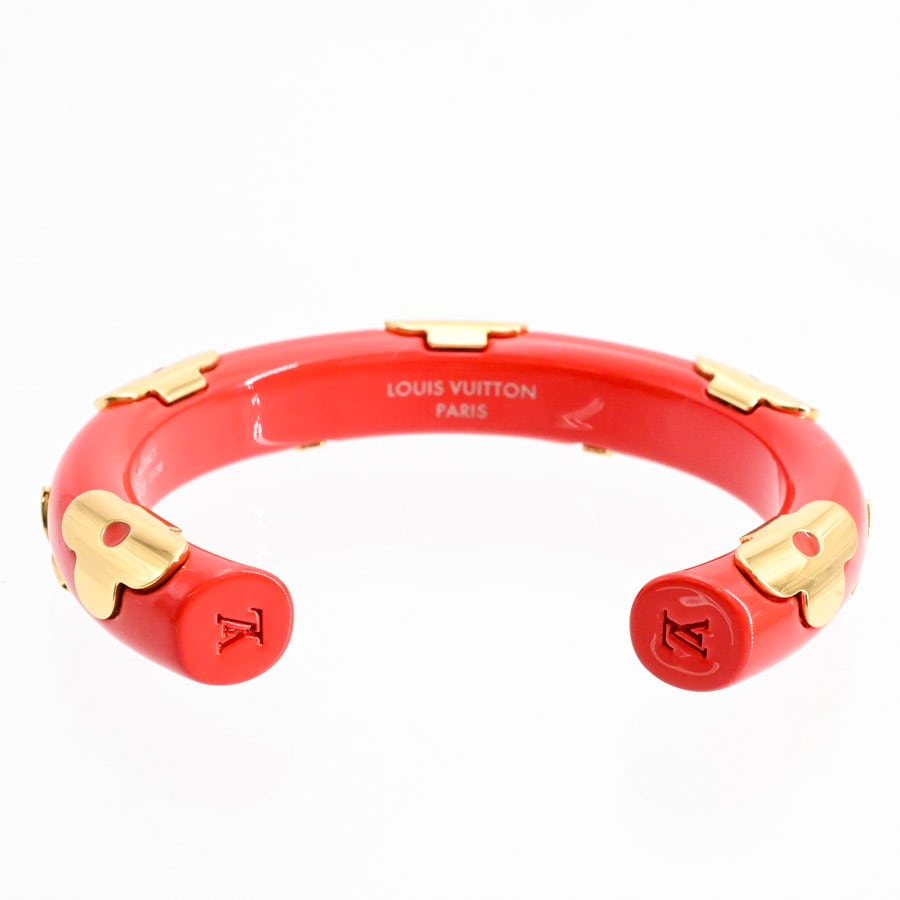 ◇ルイ ヴィトン◇ジョンクデイリー モノグラム ピンクバングル ブレスレット ◇ルイ ヴィトン◇ジョンクデイリー モノグラム ピンクバングル
