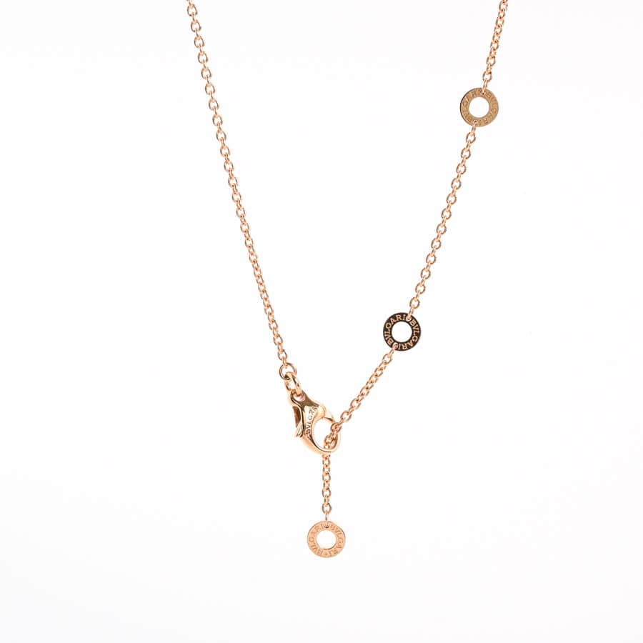 確認⸜(๑'ᵕ'๑)⸝ ピンクゴールド ビー・ゼロワン ネックレス に 0.87 カラット