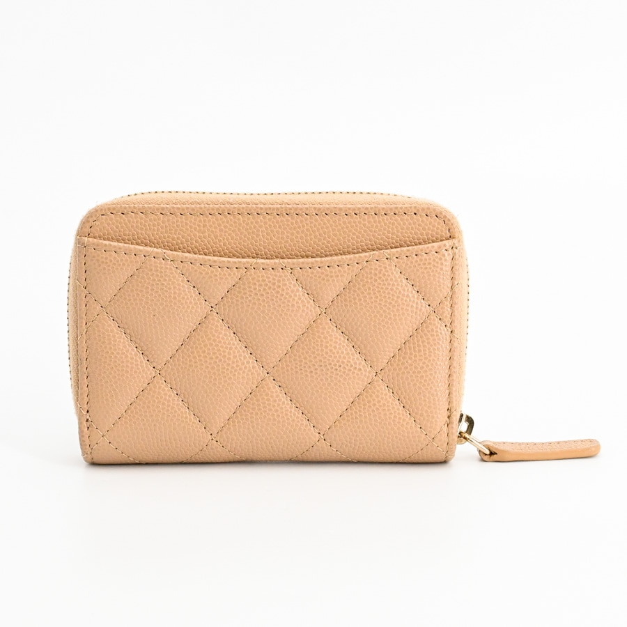【新品】12/23購入 CHANEL クラシック ジップ コインパース クラシック ジップ コインパース - グレインド カーフスキン