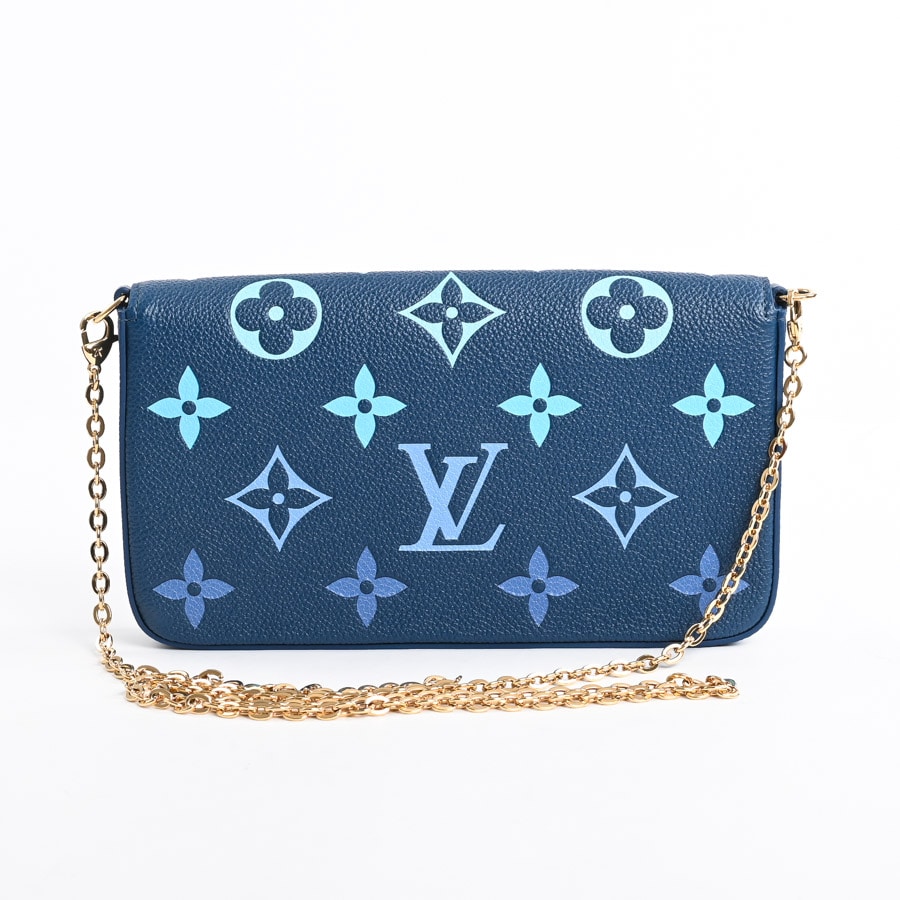 ルイヴィトン　ポシェットフェリシー ノアール M82349】 LOUIS VUITTON ルイヴィトン モノグラム・アンプラント
