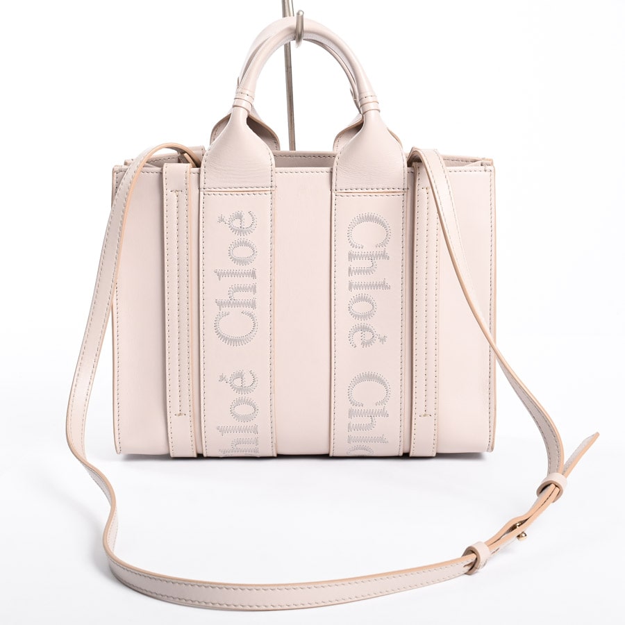 最終値下げ　美品！！　クロエ　Chloe WOODYスモールトートバッグ WOODYスモールトート | CHC23US397I606J5 | ハンドバッグ | カーフ