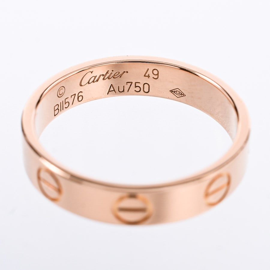 ミニラブリング | B4085249 | K18ピンクゴールド | 中古A品  