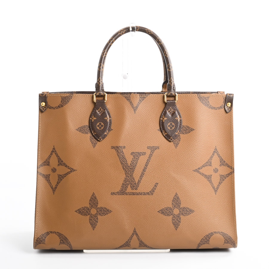 オンザゴーMM(約W35xH27xD14cm ブラウン): ブランドバッグ【公式