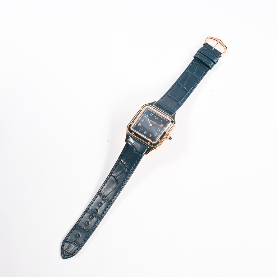 週末SALE【Cartier】サントス デュモン専用ベルト サントス デュモン ラッカー LM[WGSA0098] Santos Dumon LM