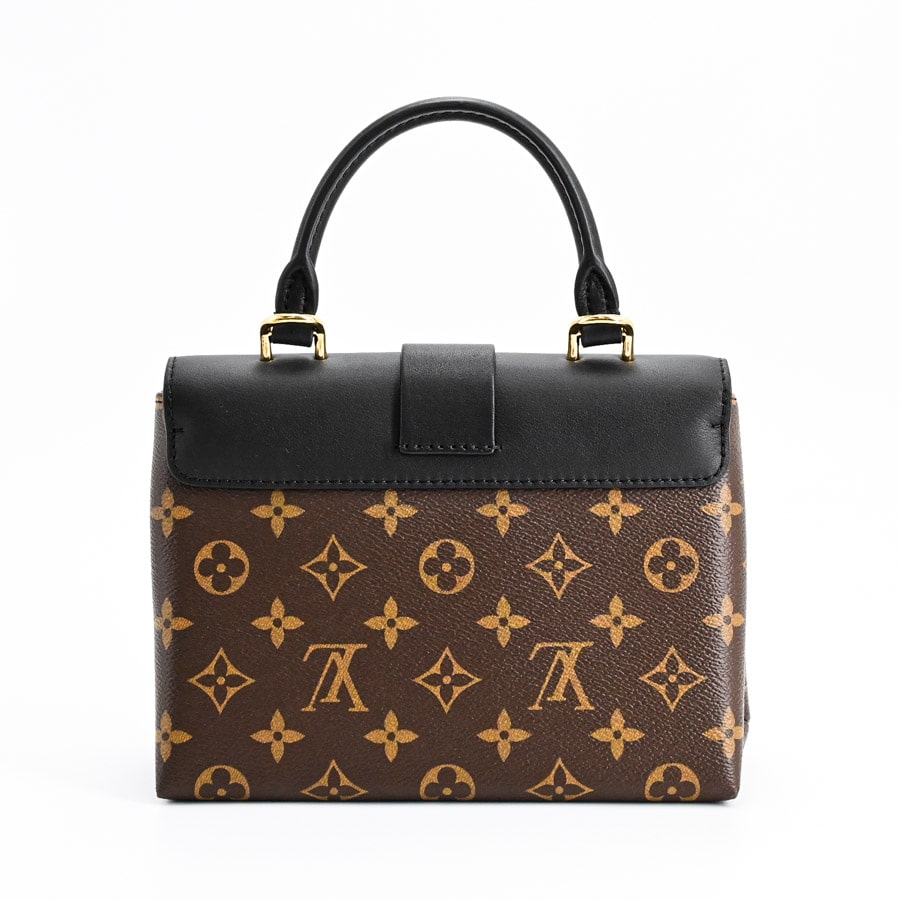 Louis Vuitton ロッキーBB モノグラム ブラック ロッキーBB(約W20xH16xD7.5cm ブラック): ブランドバッグ【公式