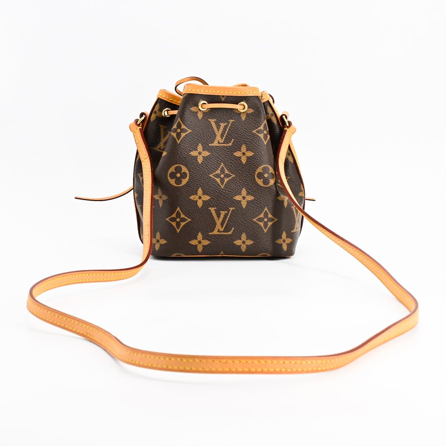 ルイヴィトン モノグラム ナノ ノエ M41346 ショルダーバッグ【中古