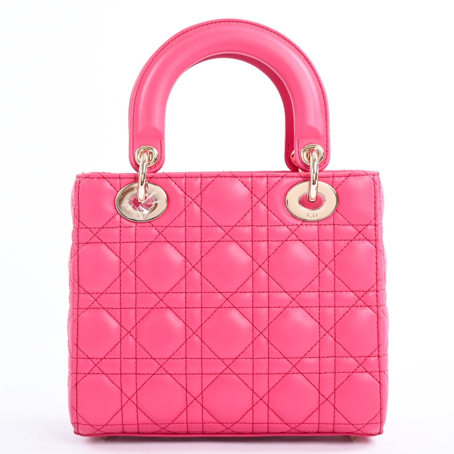DIOR ピンク ロゴ入り ドラムバッグ 1 INTO · INTO