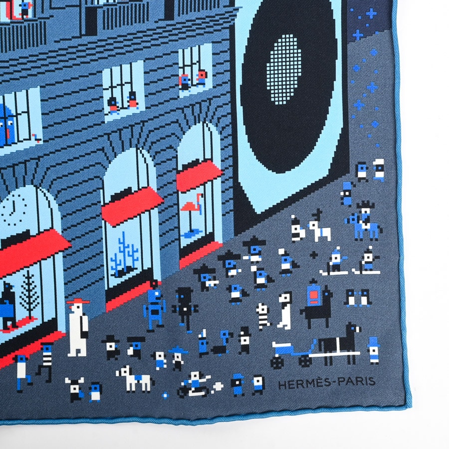 カレ45 | シルク | 未使用品| ユニセックス│エルメス 【公式