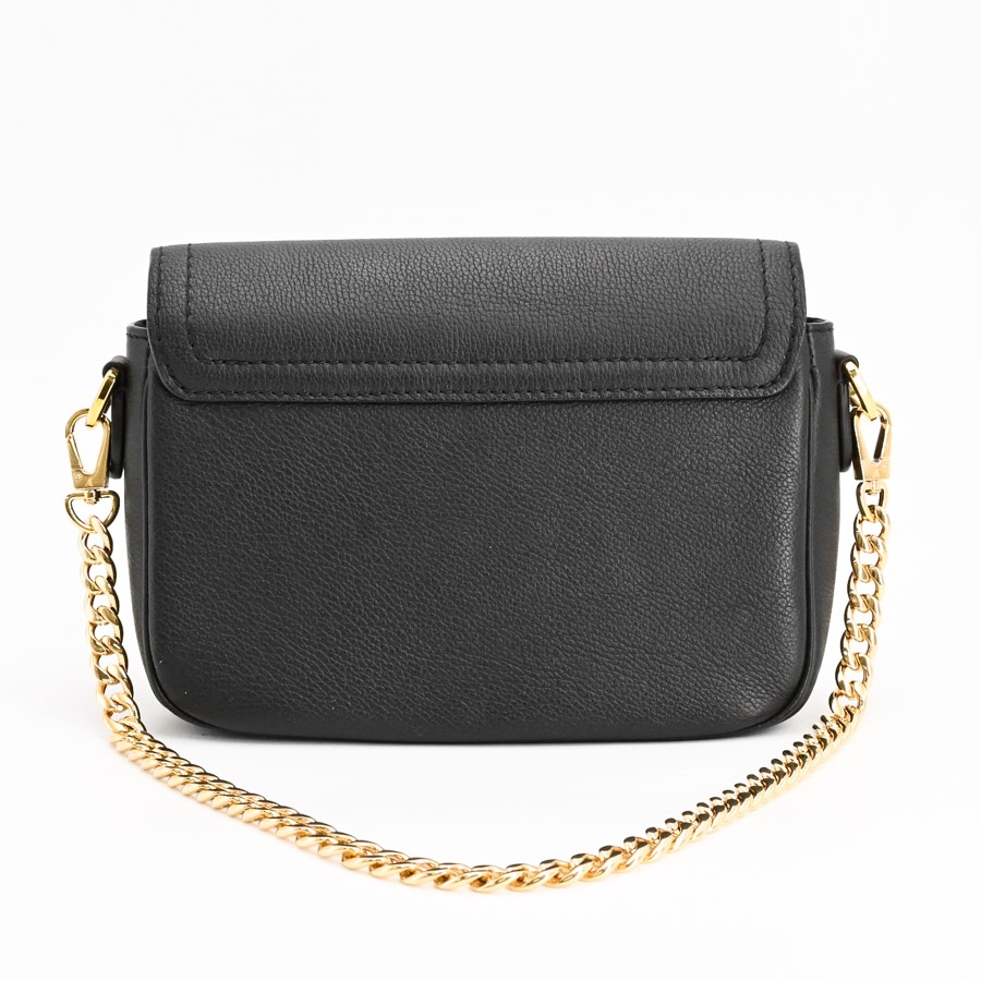 ルイヴィトン ロックミーテンダー M58557 6199152 Auth. LOUIS VUITTON Lockme Tender Black Cream Leather Shoulder Bag