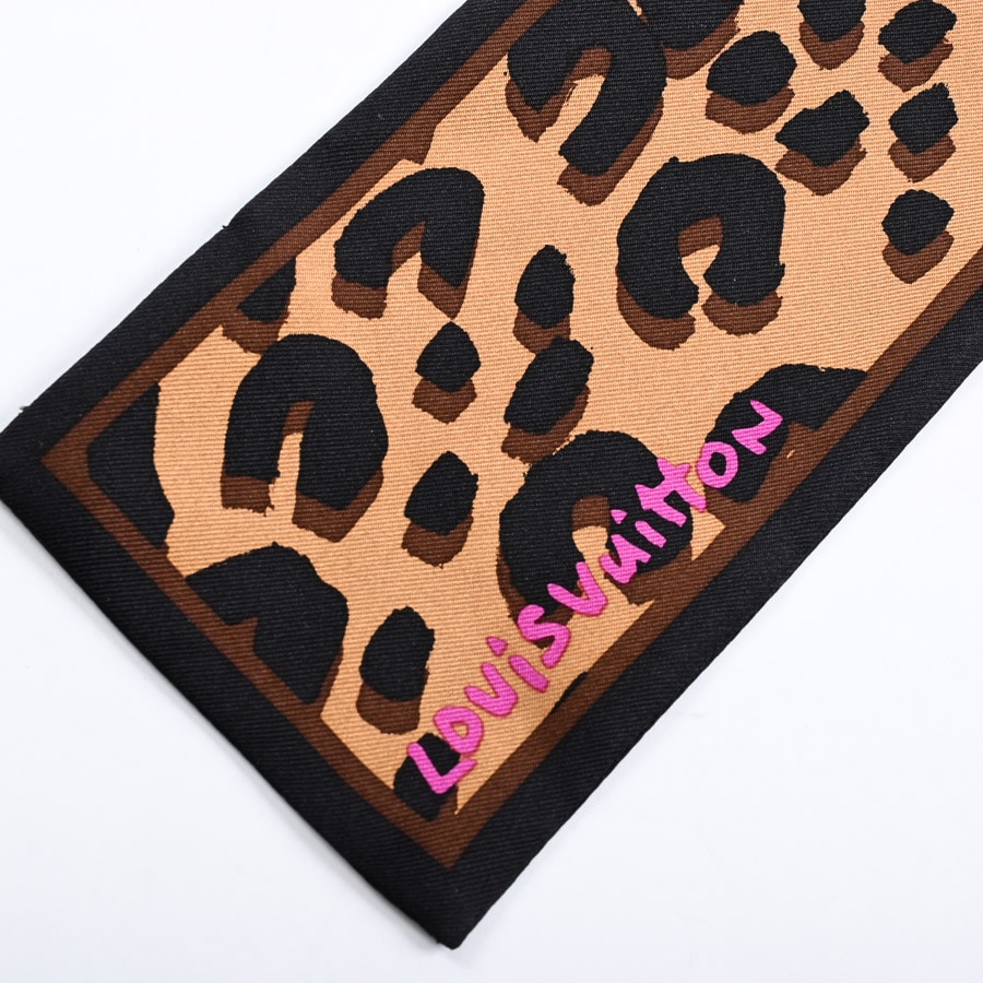 バンドーレオパード | M72394 | シルク | 中古A品| ユニセックス│ルイ