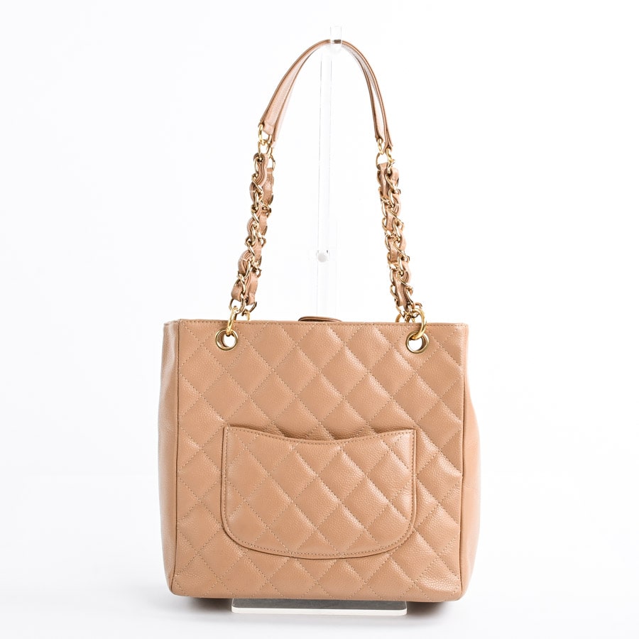 PSTチェーントートバッグ | A20994 | トートバッグ | キャビア | 中古A