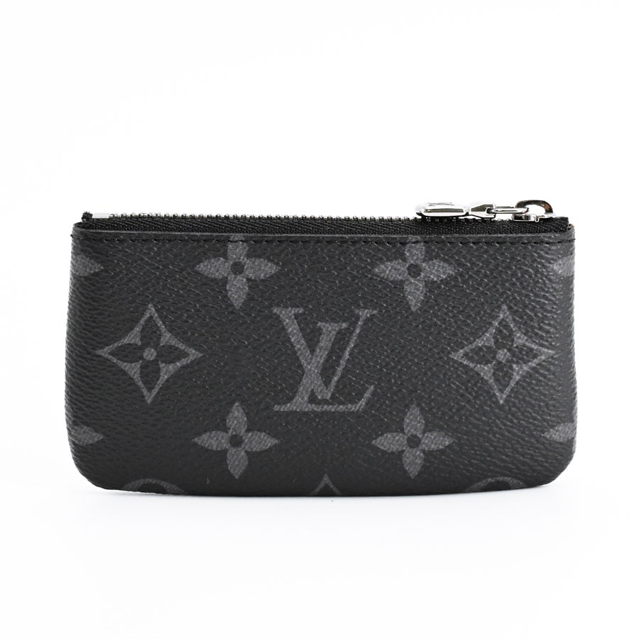 ポシェットクレ(約W12xH7xD1.5cm ブラック・グレー): ブランド