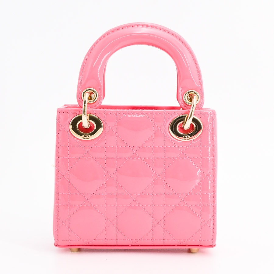 レディディオールマイクロバッグ | クロスショルダーバッグ | パテント