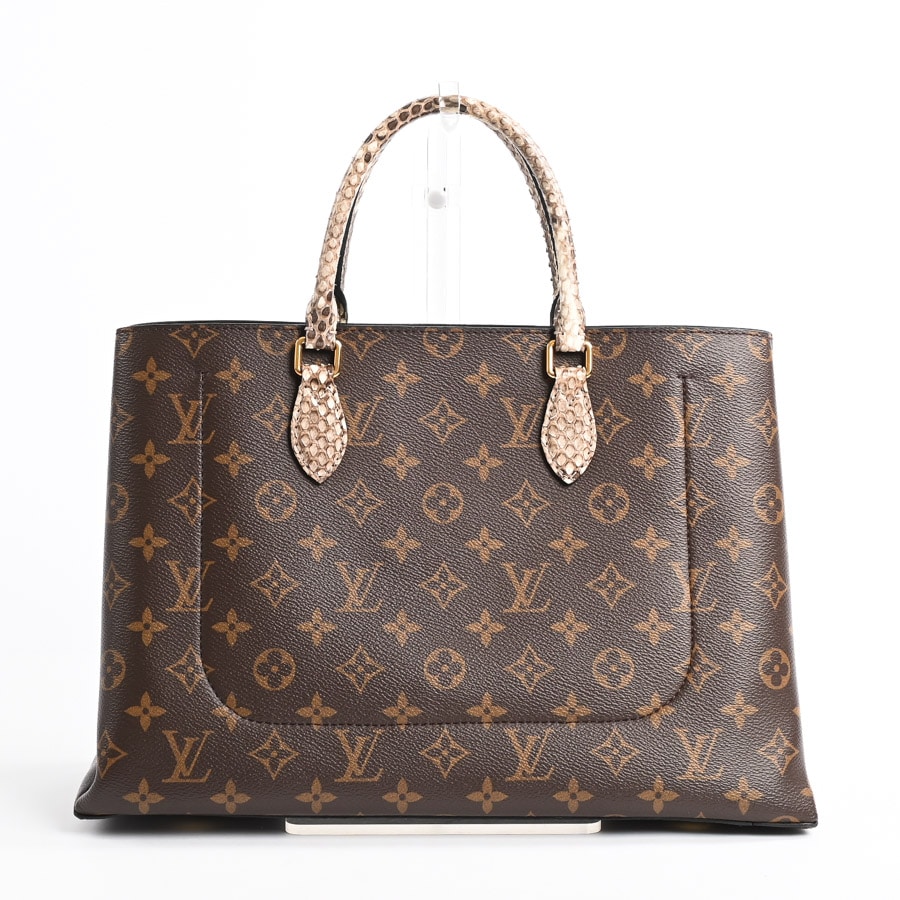 フラワートート | N90127 | ハンドバッグ | 中古A品| レディース│ルイ