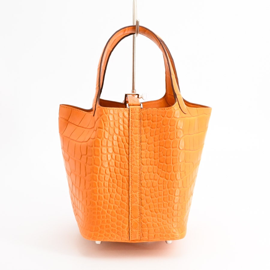 ピコタンロックPM(約W13.5xH19xD18cm オレンジ): ブランドバッグ【公式