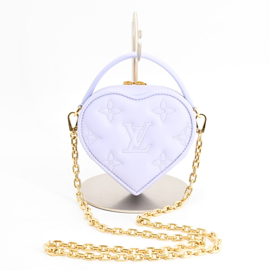 ポップマイハート(約W14xH11xD5cm(実寸) パープル): ブランドバッグ