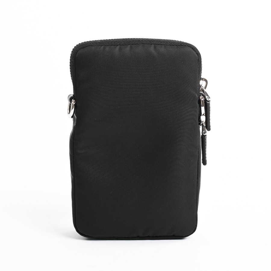 Re-Nylonスマートフォンケース(約W10xH17xD4cm(実寸) ブラック