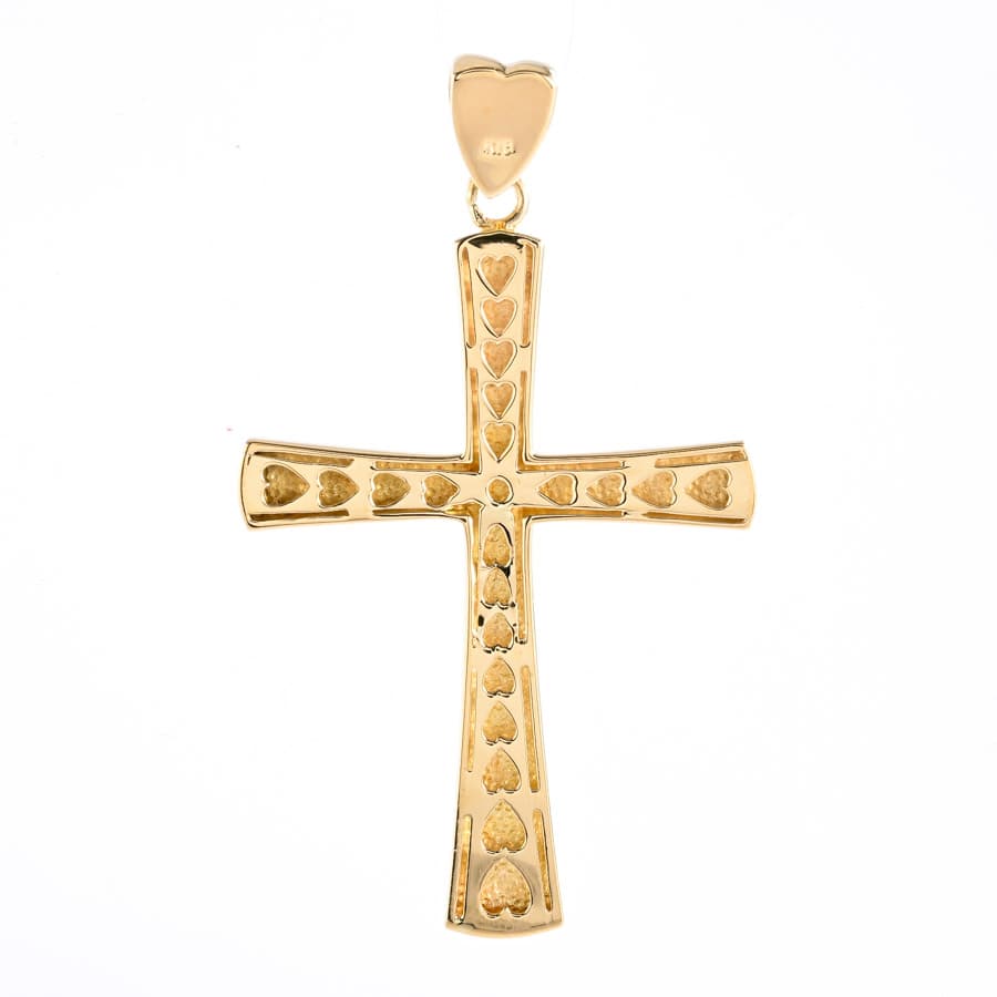 クロス(チャーム:約W30xH41.5mm バチカン内径:約W3xHh6mm): ジュエリー