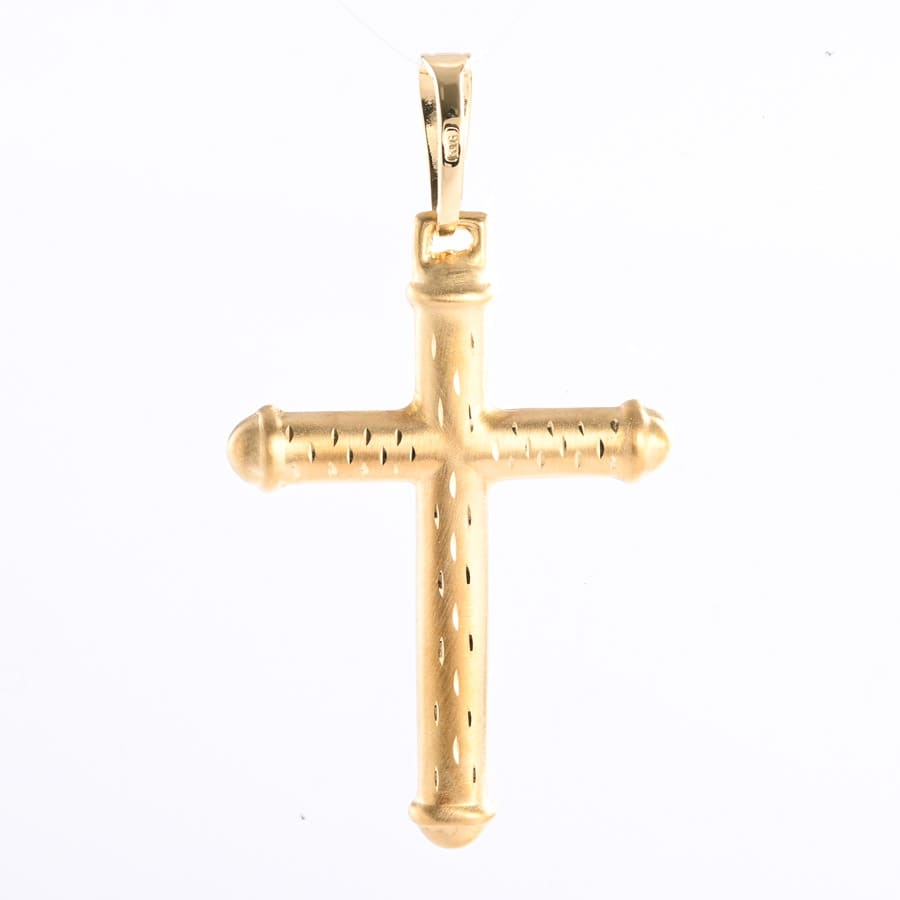 クロス(チャーム:約W32xH46mm バチカン内径:約W6xH10.5mm): ジュエリー