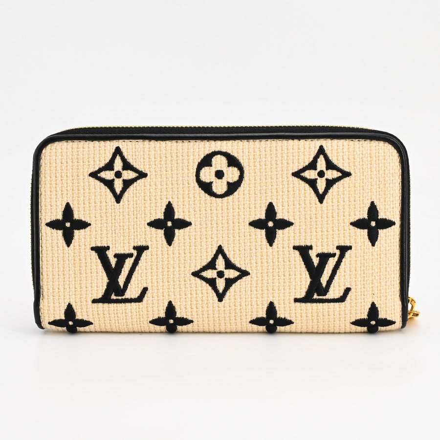 ルイ・ヴィトン LOUIS VUITTON ジッピー・ウォレット 長財【中古】 ジッピーウォレット | M82529 | 長財布 | コットン | 中古A品