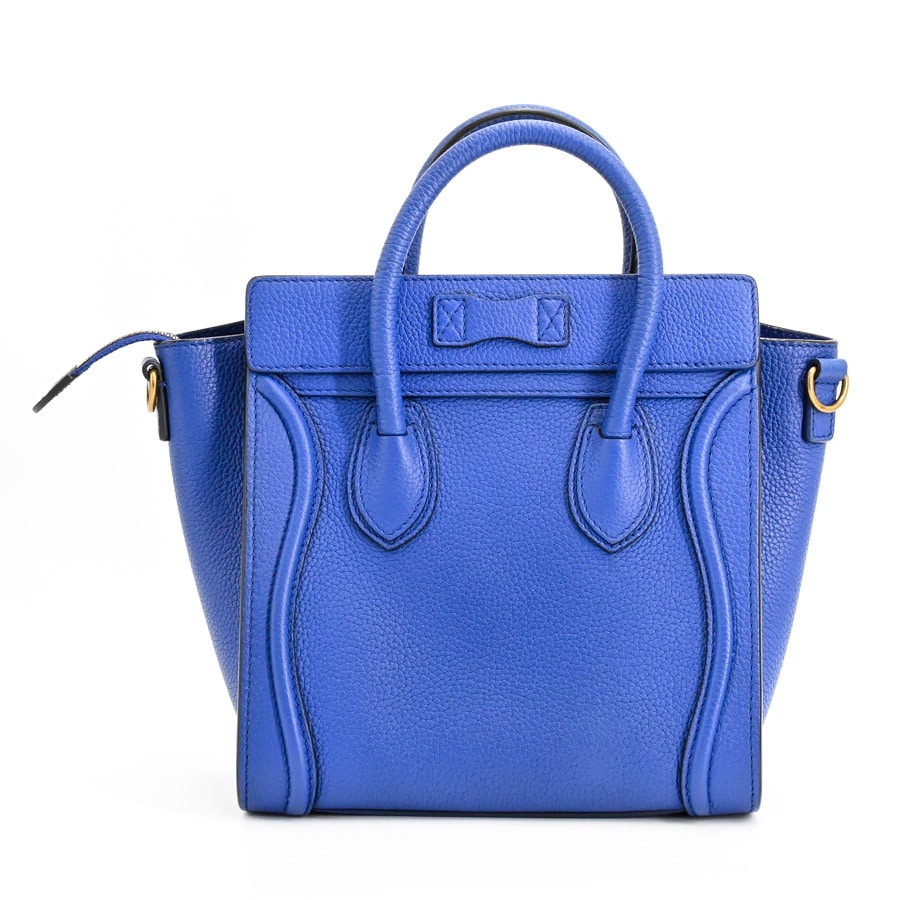 ラゲージナノ(約W20xH21xD10cm(実寸) ブルー): ブランドバッグ【公式