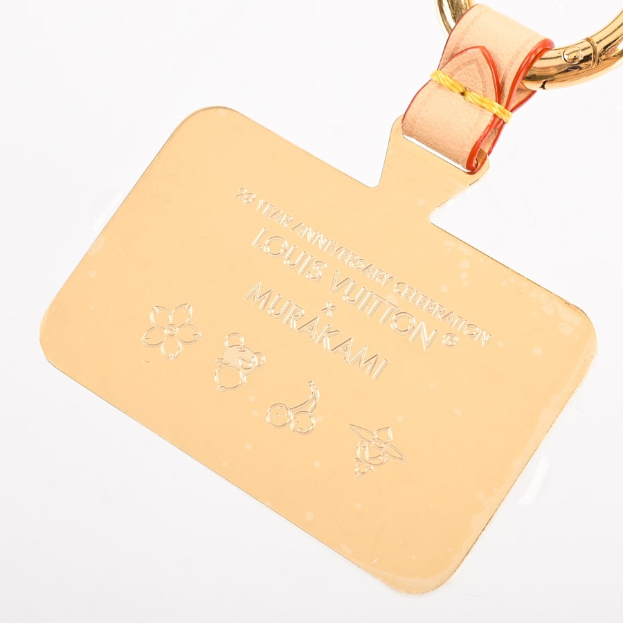 LVxTMフォーンチャーム(金具含む全長:約26cm プレートチャーム:約