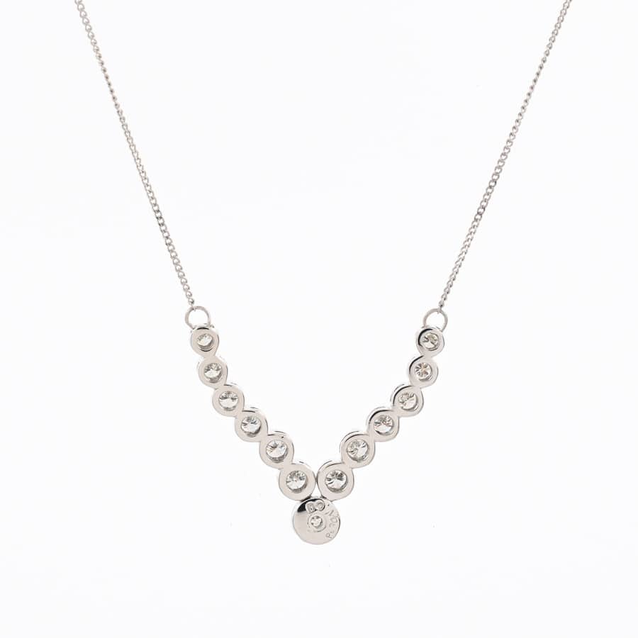 ダイヤ ネックレス | プラチナ900/850 | 中古A品| レディース│ノン