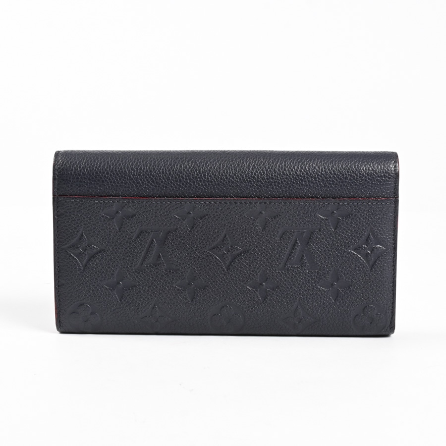 ポルトフォイユサラ(約W19xH10xD2cm マリーヌルージュ): ブランド財布