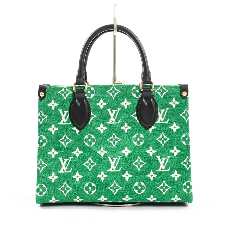 オンザゴーPM(約W25xH19xD11.5cm グリーン): ブランドバッグ【公式