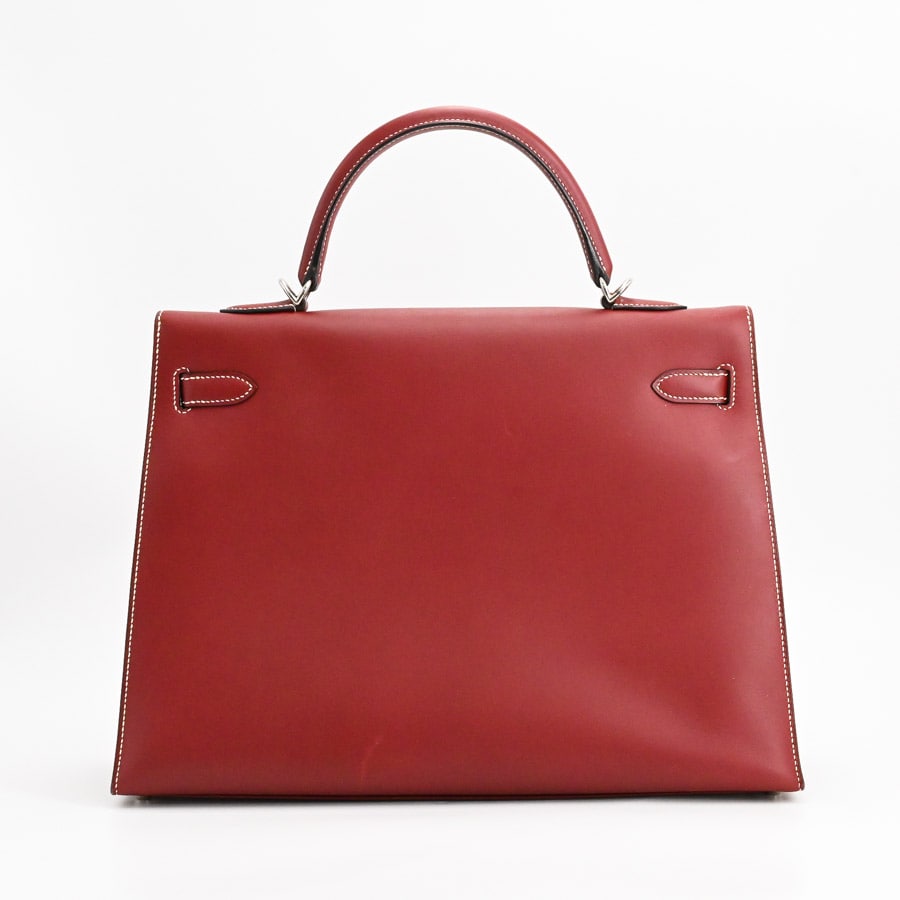 ケリー35(約W35xH24xD13cm ルージュアッシュ): ブランドバッグ【公式