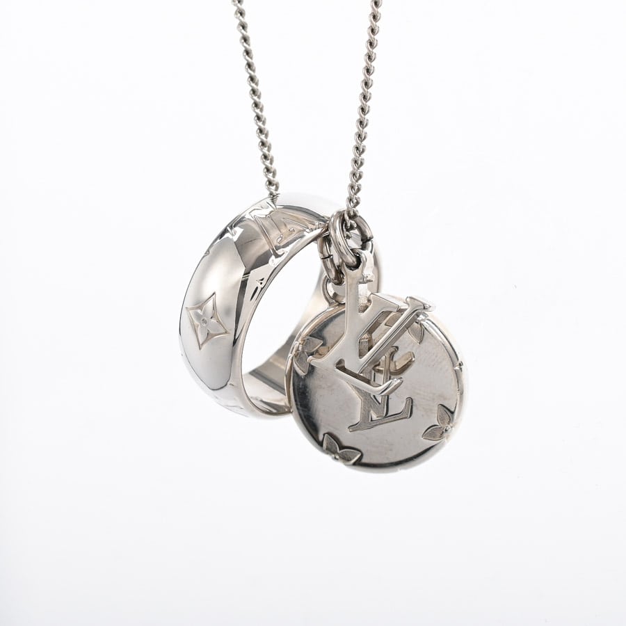 リングネックレスモノグラム | M62485 | メタル | 中古A品| ユニ