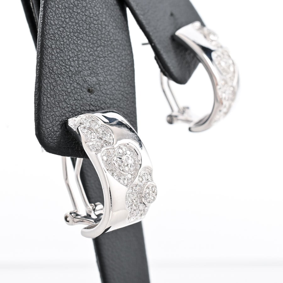 ダイヤ ピアス(チャーム:約W10.4xH18.4mm): ジュエリー【公式