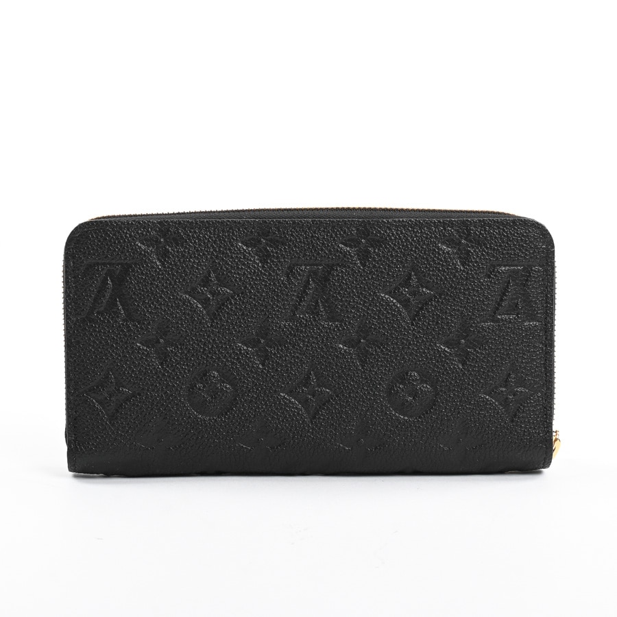 LOUIS VUITTON 財布 ブラック ジッピーウォレット(約W19.8xH11xD2.4cm ブラック): ブランド財布