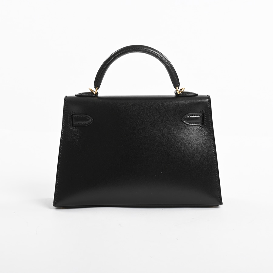 未使用　HERMES エルメス ガーメントバッグ　ハンガー未使用近い　2点セット ミニケリー2 | ハンドバッグ | ボックスカーフ | 未使用品| レディース