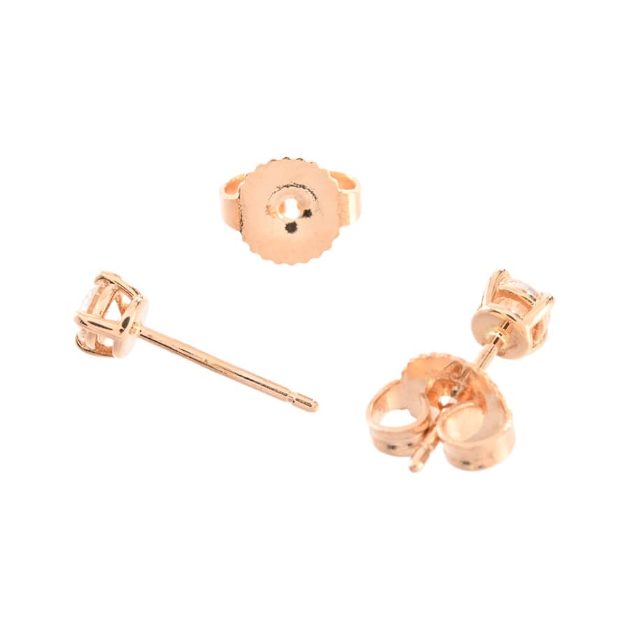 スタッド ソリティア | K18ピンクゴールド | 中古A品| レディース