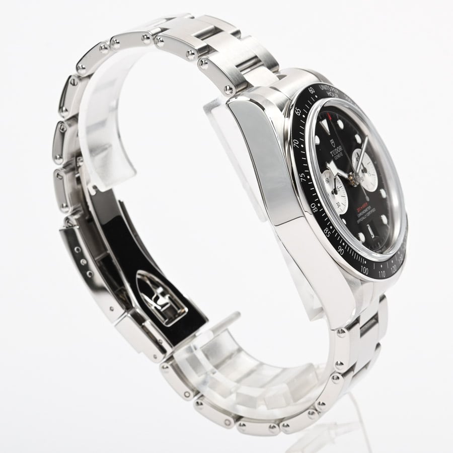 s.19.78  【極美品】 チュードル TUDOR 79360N チューダー/チュードル TUDOR ブラックベイクロノ 79360N