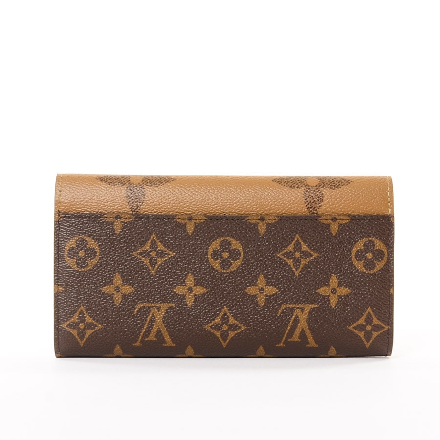 ルイヴィトン　コート　ブラウン　直営店購入品　美品 ルイ ヴィトン Louis Vuitton 二つ折り財布 ポルトフォイユルー