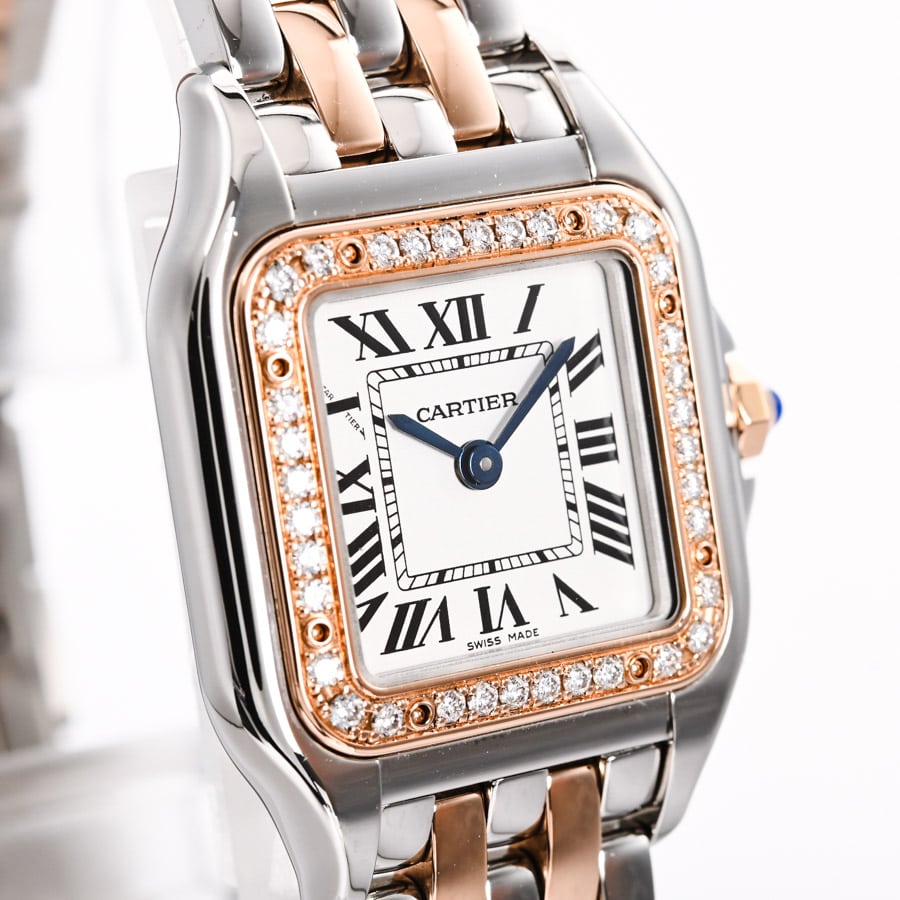 【美品】パンテール ドゥ カルティエ SM 新品)CARTIER カルティエ パンテール ドゥ カルティエ SM
