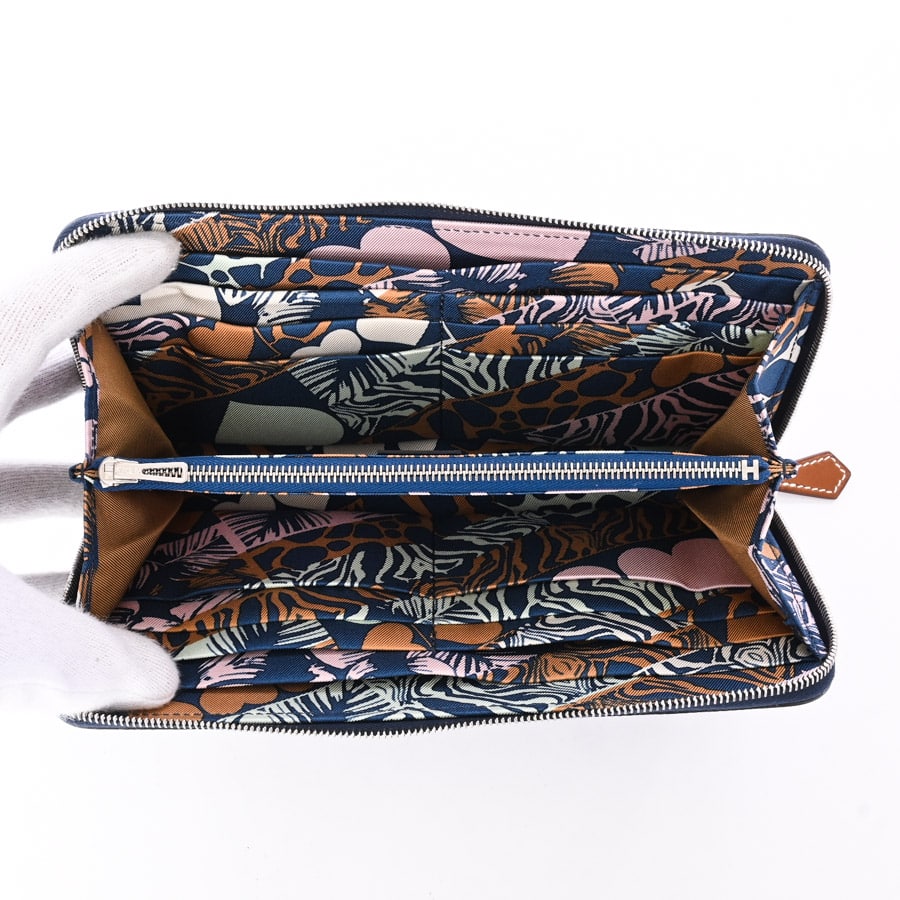 エルメス | アザップロングシルクイン | 長財布 | ヴォーエプソン | 未