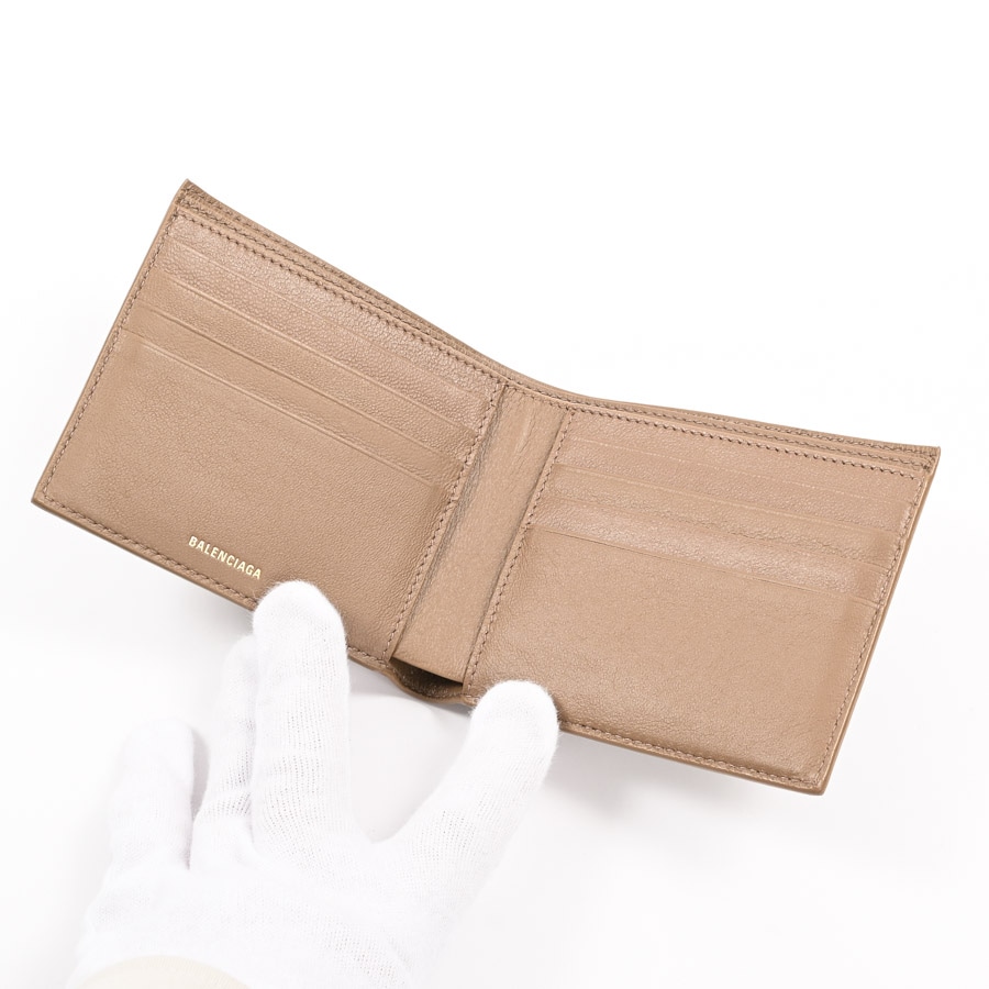 バレンシアガ | シグネチャースクエアフォールドウォレット