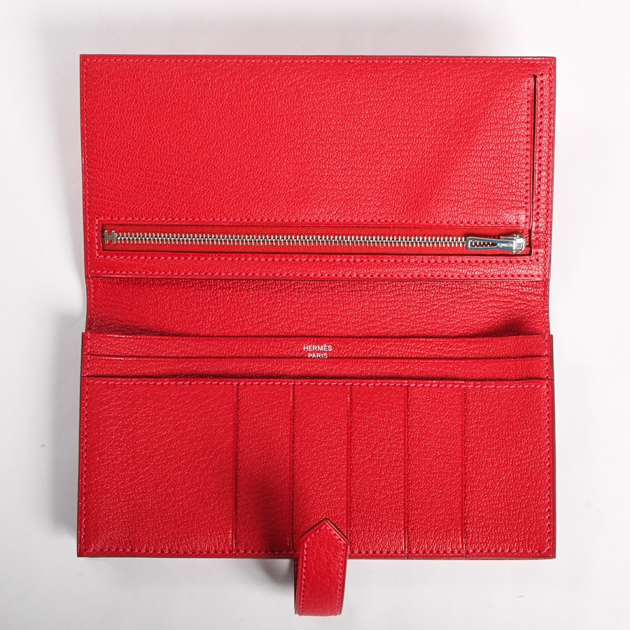 エルメス　HERMES 財布　べアンスフレヴェルソ　新作　正規品 奇跡の入荷！】エルメスの極上の長財布《べアン》スフレ