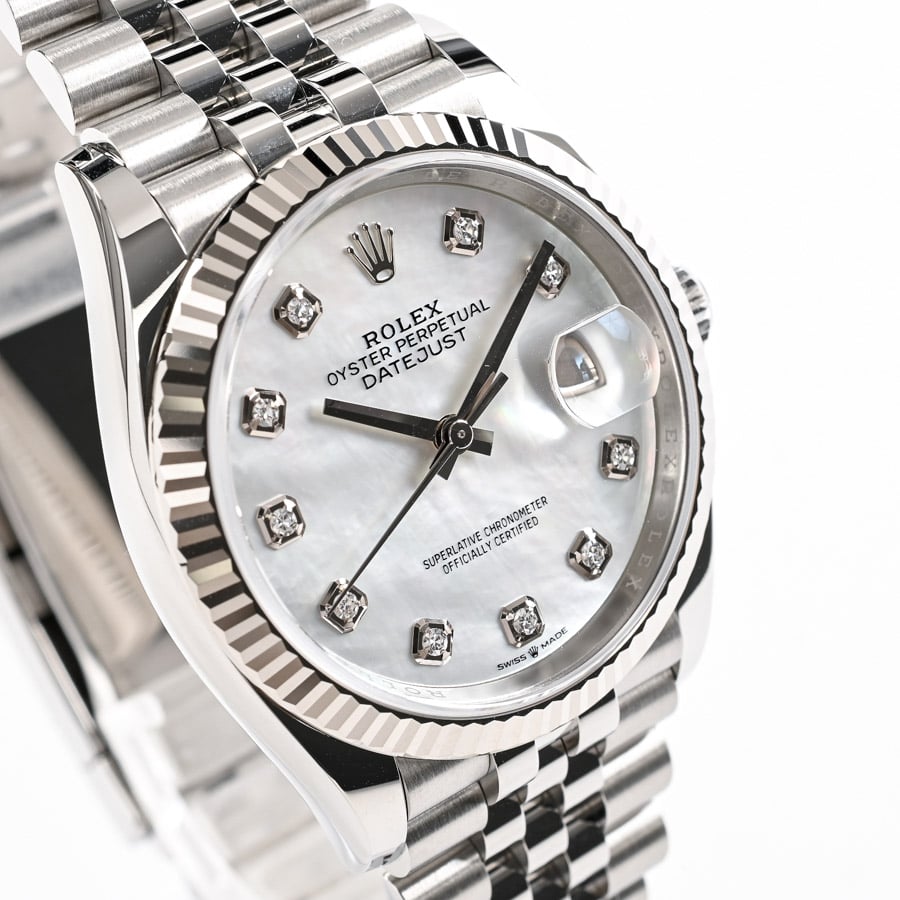 ロレックス ROLEX デイトジャスト36 ホワイトシェル 126234NG