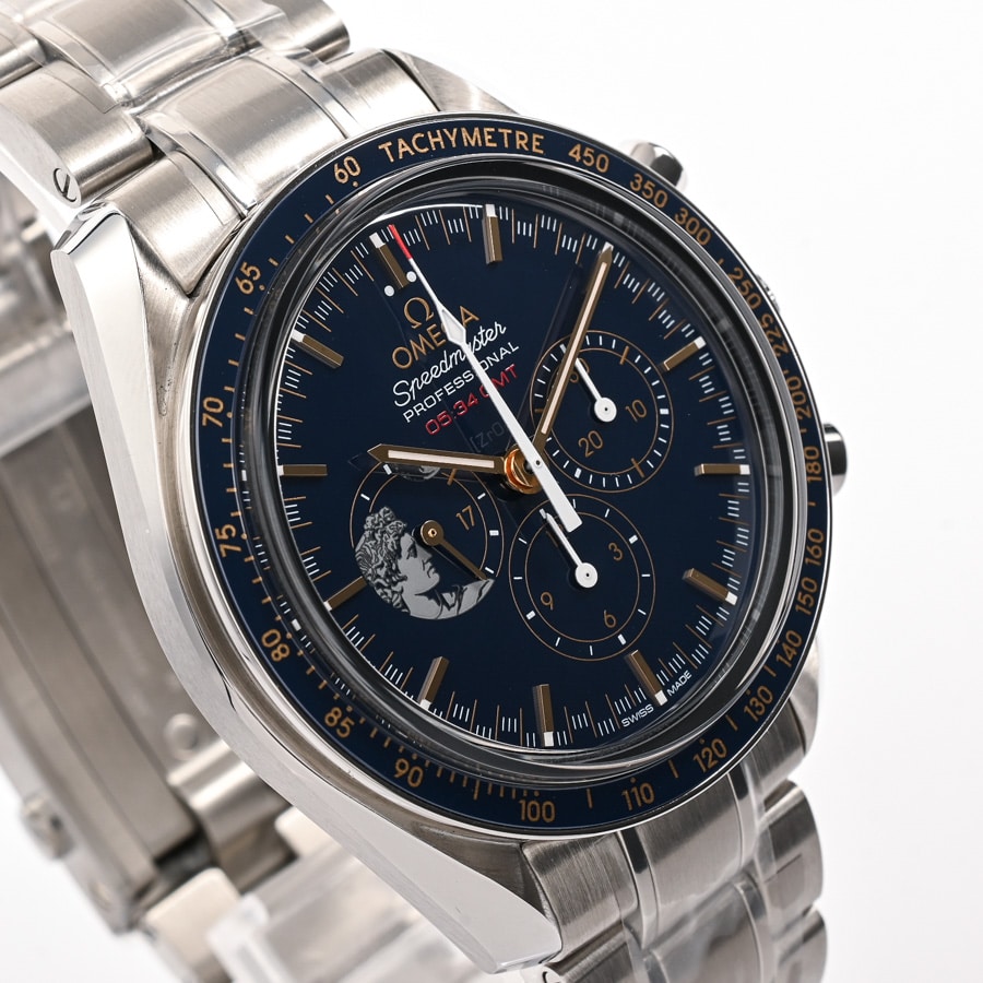 OMEGA スピードマスター アポロ17号 ボックスと付属品セット 3574-51 スピードマスター プロフェッショナル アポロ17号月面