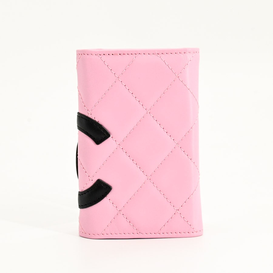 CHANEL(シャネル) キーケース カンボンライン 黒 6連フック